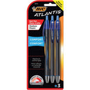 BIC Atlantis Comfort Retractable Ballpoint Pen, Medium Point (1.0 VCGCP31BLU