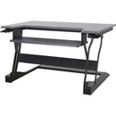 Ergotron Workfit-T, Sit-Stand Desktop Workstation (Black) 33397085