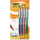 BIC Atlantis Easy Glide Retractable Ball Pens VCGP41ASS