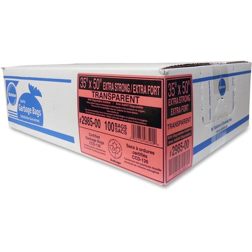 Ralston Transparent Industrial Strength Trash Bags RLS298500