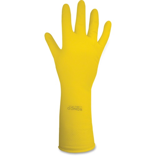 RONCO Flock Lined Light Duty Latex Gloves RON1533208