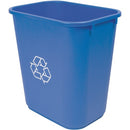 Storex Washable 28qt Plastic Recycling Basket 00714U06C