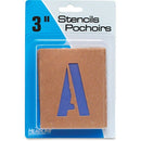 U.S. Stamp & Sign Brown Paper Letters/Numbers Stencils 103