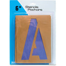 U.S. Stamp & Sign Brown Paper Letters/Numbers Stencils 106
