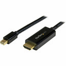 StarTech.com 6ft (2m) Mini DisplayPort to HDMI Cable, 4K 30Hz Vid 834132