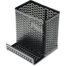 Artistic Punched Metal Pencil Cup/Cell Phone Stand ART20014