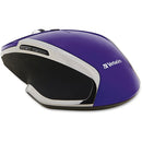 Verbatim Wireless Notebook 6-Button Deluxe Blue LED Mouse - Purpl 99017