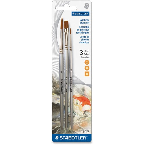 Staedtler Synthetic Brush Set STD989BK3A6