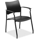Lorell Stack Chair with Arms 25982