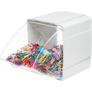 Deflecto Tilt Bin Interlocking Storage Organizer 21103