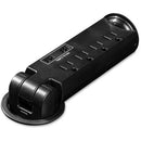 Lorell 4-outlet Desktop USB Charger Power Strip Grommet 33992