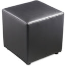 Lorell Leather Cube Ottoman 35854