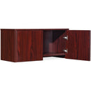 Lorell Essential Series Mahogany Wall Mount Hutch 59508