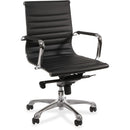 Lorell Modern Managerial Mid-back Office Chair 59538