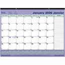 Blueline 2026 12-Month Monthly Desk Pad Calendar with Vinyl Strip C181731BV