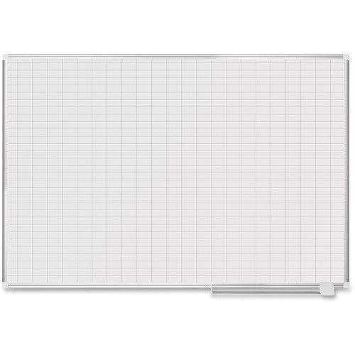 Bi-silque Magnetic Gold 1x2 Grid Planning Board BVCMA2792830