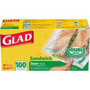 Glad Sandwich Zipper Bags 12623WAVE