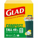 Glad Trash Bag 78163FRM5