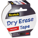 Scotch White Dry Erase Tape 1905RDEEFS