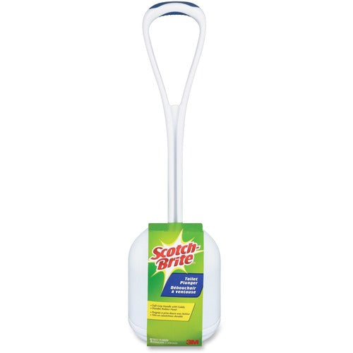 Scotch-Brite Toilet Plunger with Caddy MMMSBPLNGR