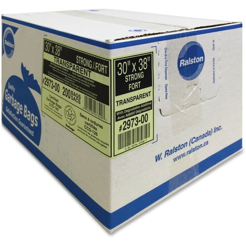 Ralston Industrial Garbage Bags 2900 Series - Ultra - Clear and Colours RLS297300