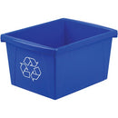 Storex Letter Size Paper Recycle Bin 61505U06C