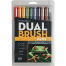 Tombow Dual Brush Art Pen 10-piece Set - Secondary Colours 56168