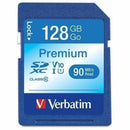 Verbatim 128GB Premium SDXC Memory Card, UHS-I V10 U1 Class 10 44025