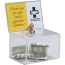 Deflecto Ballot/Coin Box with Lock 596901