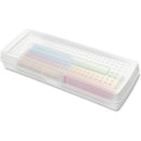 Sparco Clear Mini Pencil Box 23811