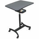 Victor High Rise Mobile Adjustable Standing Desk DC500