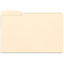 Business Source 1/3 Tab Cut Legal Recycled Top Tab File Folder 99724