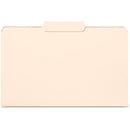 Business Source 1/3 Tab Cut Legal Recycled Top Tab File Folder 99725