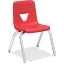 Lorell 12" Seat-height Stacking Student Chair 99882