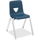 Lorell 14" Seat-height Student Stack Chairs 99884