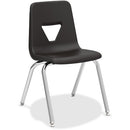 Lorell 18" Seat-height Student Stack Chairs 99891