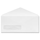 Business Source No. 9 V-flap Window Display Envelopes 99710