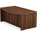 Lorell Chateau Series Bowfront Desk 34354