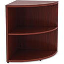Lorell Essentials Series Desk End Corner Bookcase 69893