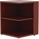 Lorell Essentials Series Mahogany Laminate Desking 69895