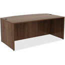 Lorell Essentials Series Bowfront Desk Shell 69952