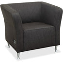 Lorell Fuze Modular Series Square Lounge Chair 86910