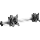 Lorell Mounting Arm for Monitor - Black, Silver 99762