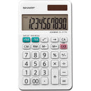 Sharp Calculators EL-377WB 10-Digit Professional Handheld Calcula EL377WB