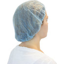 Safety Zone Blue Bouffant Caps DBBL211