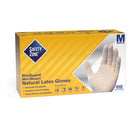 Safety Zone Powdered Natural Latex Gloves GRDRMD1T
