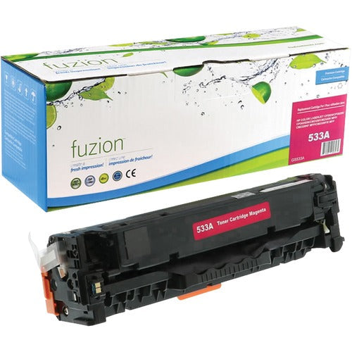 Replacement Fuzion Toner Cartridge Fits  fits HP  533A - Magenta GSUGS533A