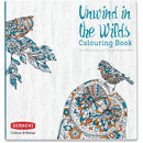 Derwent Colour and Relax: Unwind in the Wilds Colouring Book Prin 2302338