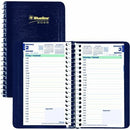 Blueline Pocket Daily Planner 3-1/2"x 6" , Bilingual, Blue C150182BT