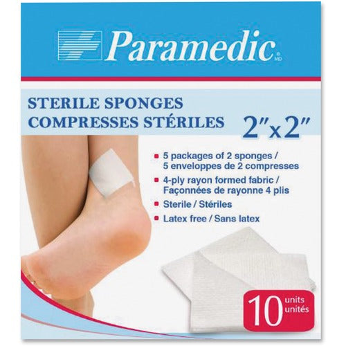 Paramedic Sterile compresses 2" X 2" PME9991015